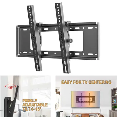 TV Wall Mount VESA Bracket Tilt For 32 37 40 42 43 46 47 50 52 55 60 65 70in NEW • $24.99