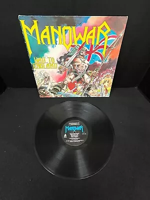 Manowar Hail To England Black Vinyl Lp 1984 Press  • $94.99