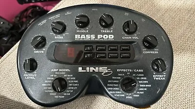 Line 6 Bass POD Amp Modeler For Bass Guitar • £99.99