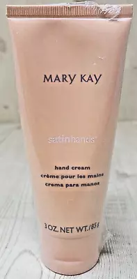 MARY KAY/ Satin Hands Moisturizer Hand Cream/ 3 Oz/ BRAND NEW & SEALED PLASTIC! • $20