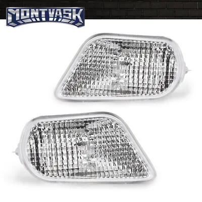 Fit For 98-02 Pontiac Firebird Trans Am Clear Lens Turn Signal Lights Left+Right • $15.90