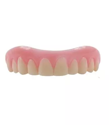 Instant Smile Teeth LARGE Top Veneers Fake Cosmetic Photo Perfect NOVELTY FUN • $12.44