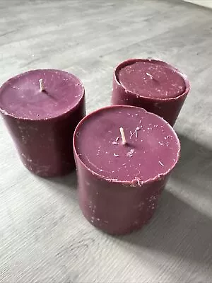 3 X Mulled Wine Wickford Candles  • £0.99