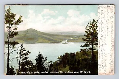 Moosehead Lake ME-Maine Mouth Of Moose River Antique Vintage C1913 Postcard • $7.99