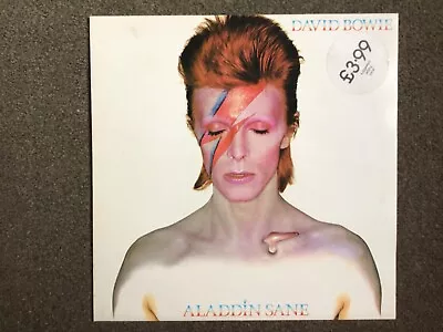 DAVID BOWIE -  Aladdin Sane   1973 Vinyl LP • £2.99