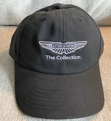 Aston Martin The Collection Mens Womens Black Hat Cap English Car Dealership NEW • $24.99