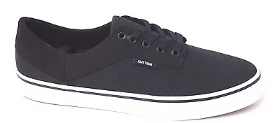 Kustom Cruise Black Canvas Lace Up Casual Shoes Size 8 - 9. NIB RRP $79.99. • $29.99