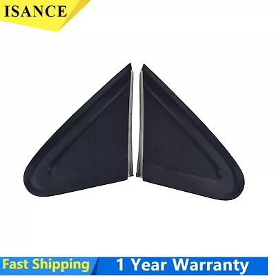 Left & Right Rearview Mirror Trim Triangle Cover For VW Polo MK4 9N3 2005-2010 • $19.65