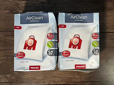 Miele 41996583 Vacuum Cleaner Bags - Pack Of 4 / 2 Boxes AirClean 3D • $39.99