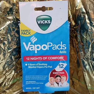 Vicks VSP19-FP VapoPads Family Pack Scent Pads (12 Pack) • $9.99