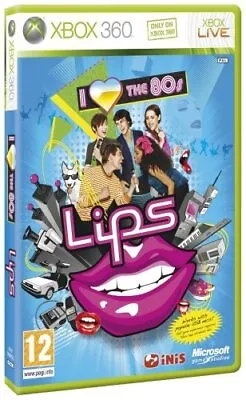 Lips: I Love The 80s (Xbox 360) PEGI 12+ Rhythm: Sing Along Fast And FREE P & P • £8.77