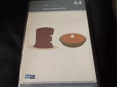 4x4 Inch Pie & Cranberry Jelly Cutting Die From Quickutz • £3.20