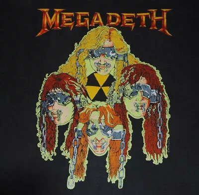 Megadeth Album Tour Men T-shirt Cotton All Sizes Black S To 5XL XX67 • $18.99