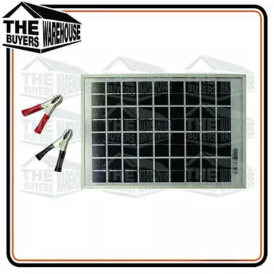 $25.50 • Buy 5 Watt Solar Panel Trickle Battery Charger Diy Electric Fence Caravan