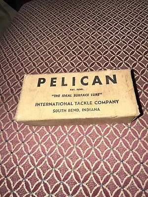 Vintage Pelican Lure *Box Only* South Bend Indiana • $12