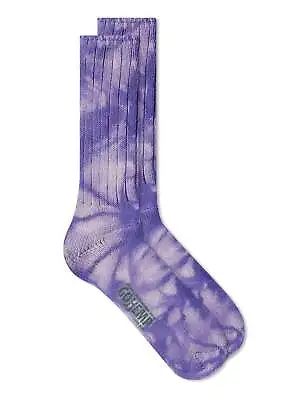 Anonymous Ism Unisex Go Hemp Dye Crew Socks - Purple • £33.50