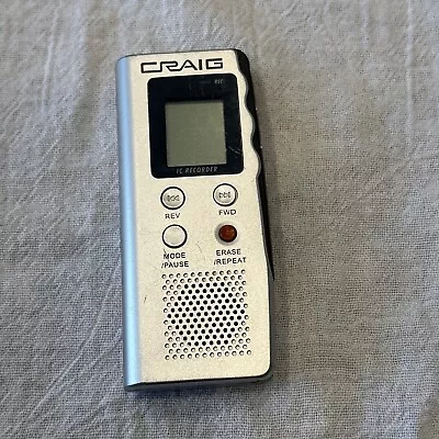 Craig Digital Voice Recorder CR8000 • $11.49