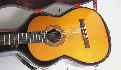 Vintage 1971 S. Yairi Gakki Classical Guitar Clase 800 #14 Signed Japan - W/Case • $875