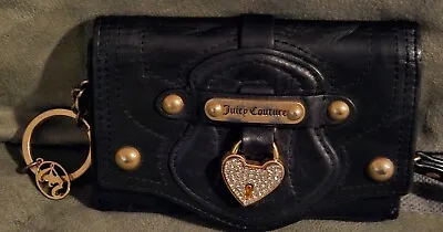 Juicy Couture Small Black Wallet Vintage • $35