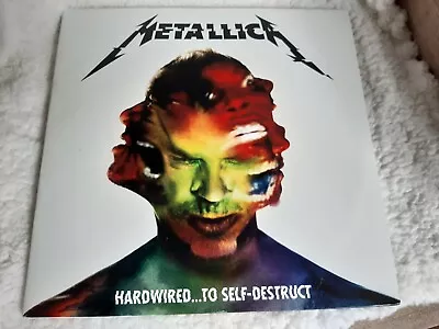 METALLICA Hardwired To Self-Destruct 2 X  Red Vinyl LP  • £38