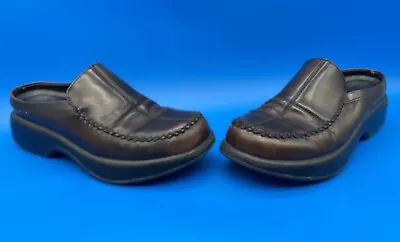 Dansko Women’s Mule Clog Shoe Brown Leather Slip On  EUR 40 US 9.5 • $24.99