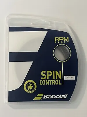 New Babolat Rpm Blast Spin Control 130 16g 12m 40' Tour Tennis String • $16.59