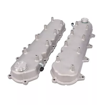 GM LT GEN V Cast Aluminum Valve Covers W/ Coil Mounts 5.3 6.2 LT1 LT4 L83 L86 • $158.95