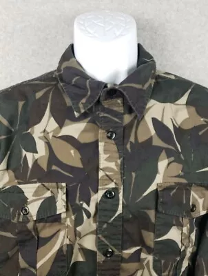 Tommy Hilfiger Men's Button Up Shirt Long Sleeve Camo XL • $20