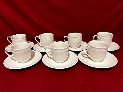 Mikasa Italian Countryside 14 Piece Set Of 7 Each Cups & Saucers • $39.95