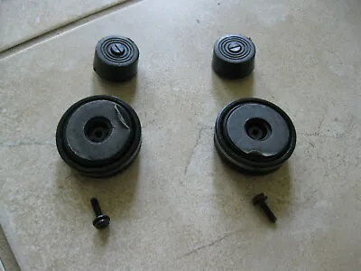 Yaesu FT-1000MP Series Feet-full Set For Bottom Cabinet In  Good Shape • $14