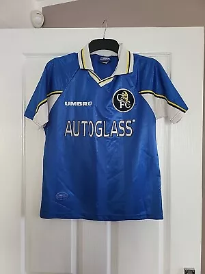 Original Chelsea Shirt Medium Mens Autoglass Era. • £16