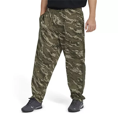 Puma Contrast 2.0 Camo Pants Big Tall Mens Size LT  Casual Athletic Bottoms 8468 • $19.99