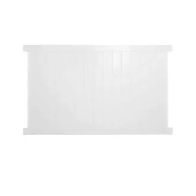 Weatherables Fence Panel Kit 48 X91  White Vinyl Privacy Water Resistant Outdoor • $127.93