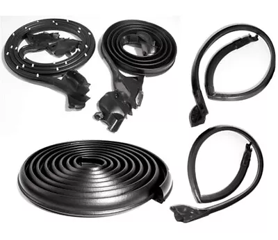 1973-77 Monte Carlo Door Roof Trunk Weatherstrip Seal Rubber Kit Metro USA • $269.95