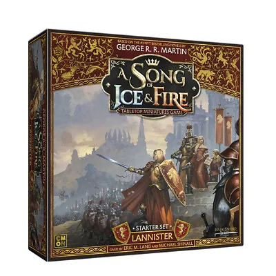 Lannister Starter Set A Song Of Ice And Fire Miniatures Game ASOIAF CMON NIB • $72.38