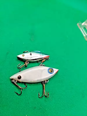 Old Vintage Lures Two Old Hard Worked Crankbaits For Walleye And Bass Fishing. • $2.99