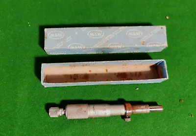 Moore & Wright  Micrometer Head MW954M. Metric Calibration  Boxed Unused. • £12