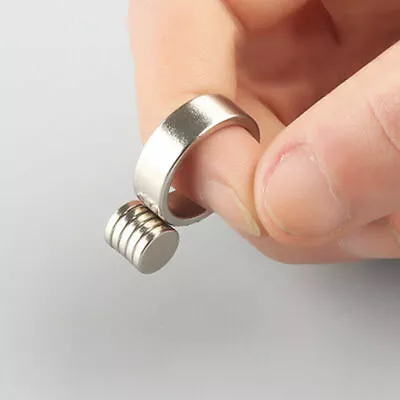 £1.63 • Buy Strong Magnetic Ring Magnet Finger Magician Trick Ps Tool High Show F2X S6J5