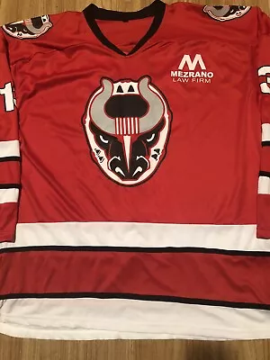 Birmingham Bulls #13 Promo Hockey Jersey XL Barons STALLIONS Uab Minor Leagues • $19.95