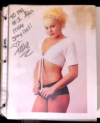 Talia Madison Miss Talia Doll Velvet Sky Signed Autograph Wrestling • $19.99