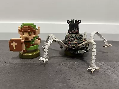 $80 • Buy Amiibo Nintendo Legend Of Zelda 8-Bit Link & Breath Of The Wild Guardian