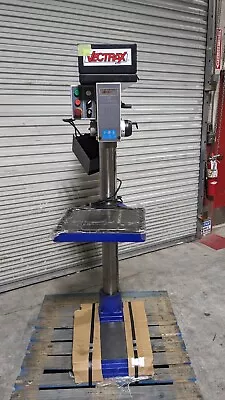 Vectrax Floor Drill Press Variable Speed 20″ Swing 1 Hp 115V RF-19V Damaged • $1911