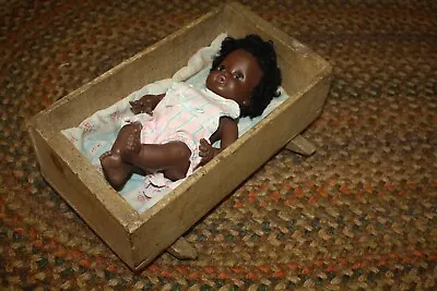 Vintage 1972 Shidana African American Rubber Doll • $22