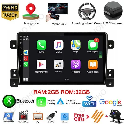 For Suzuki Grand Vitara 2005-2019 Carplay Android 13.0 Car Stereo Wifi Radio GPS • $122.99