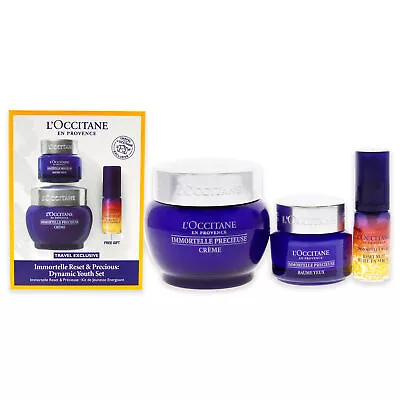 Immortelle Reset And Precious Dynamic Youth Set For Unisex - 3 Pc Kit Set • $74.86