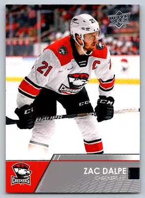 Zac Dalpe 2021-22 Upper Deck AHL Charlotte Checkers • $1