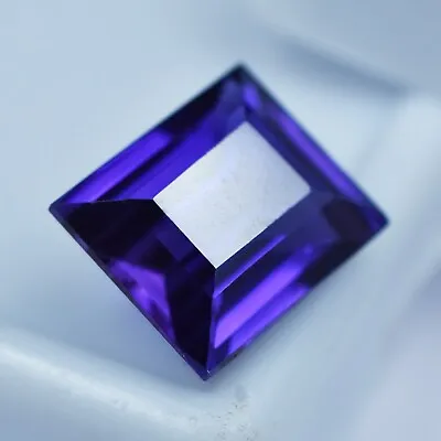 Extremely Rare Natural Purple Tanzanite 7.6 Ct  Emerald AAA+ Certified Loose Gem • $15.47