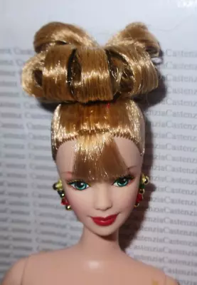 N462 Nude Barbie 1998 Winter Splendor Avon Exclusive Updo Fashion Doll For Ooak • $14.95
