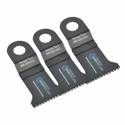 Versa Tool SB3C-D 45mm Japan Cut Tooth HCS Multi-Tool Saw 3 Blade Pack • $18.36