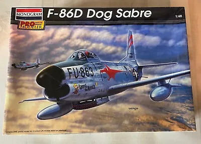 Monogram Pro-Modeler F-86D Dog Sabre Kit #85-5960 1/48 FACTORY SEALED • $24.50
